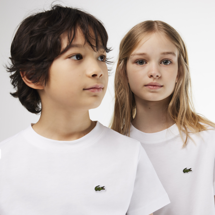 Детская Футболка Lacoste из хлопка