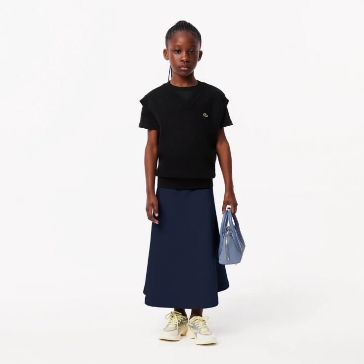 Детская футболка Lacoste из хлопка