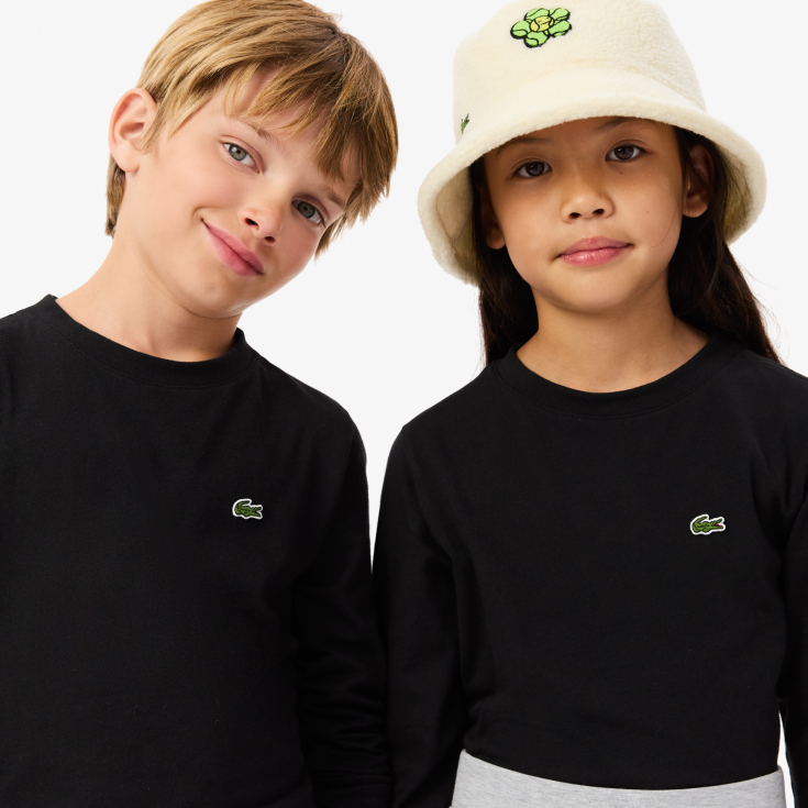 Детская Футболка Lacoste из хлопка