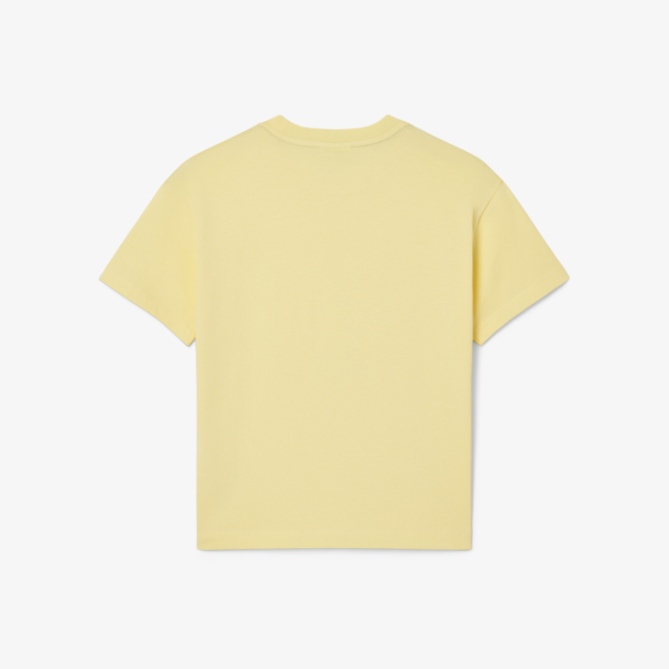 Детская Футболка Lacoste из хлопка с принтом