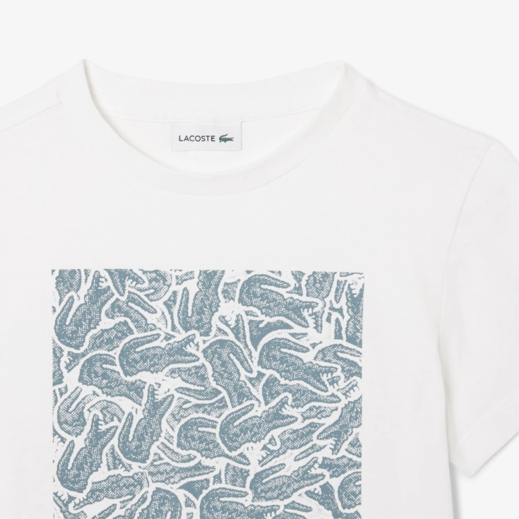 Детская Футболка Lacoste из органического хлопка
