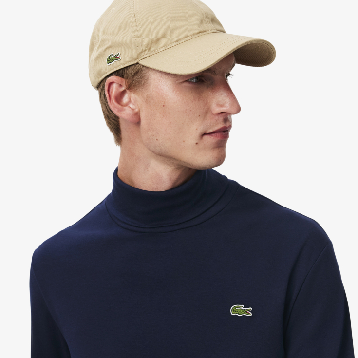 Мужской лонгслив Lacoste с высоким воротом