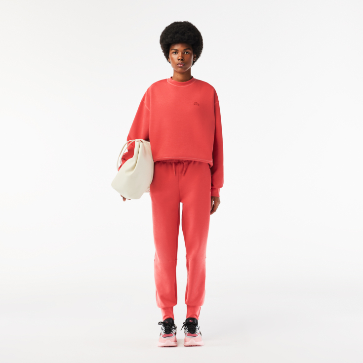 Женские спортивные брюки Lacoste из хлопка