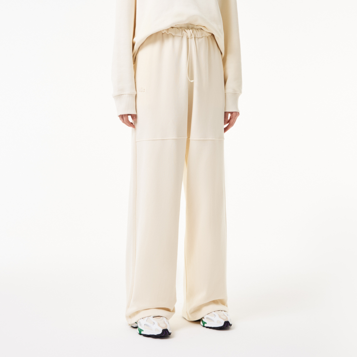 Женские прямые спортивные брюки Lacoste с высокой талией