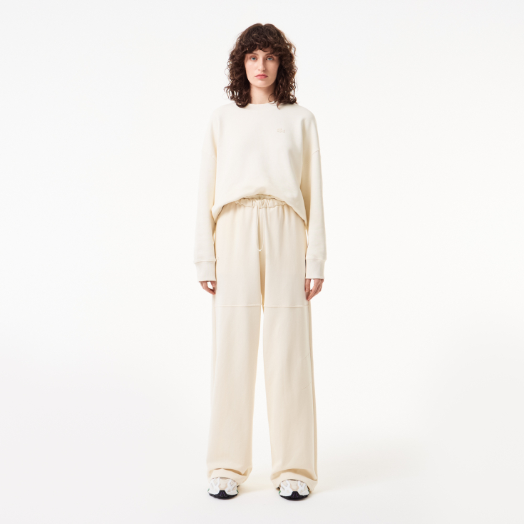 Женские прямые спортивные брюки Lacoste с высокой талией