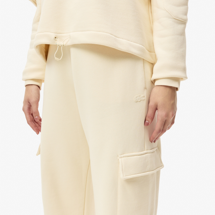 Женские хлопковые спортивные брюки Lacoste RELAXED FIT