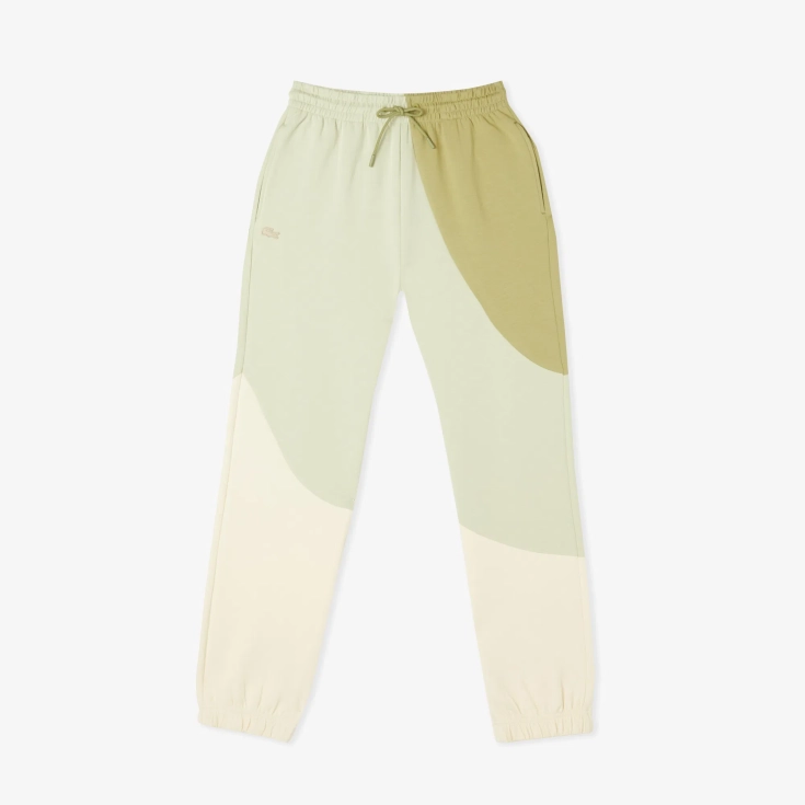 Женские хлопковые спортивные брюки Lacoste OVERSIZE FIT