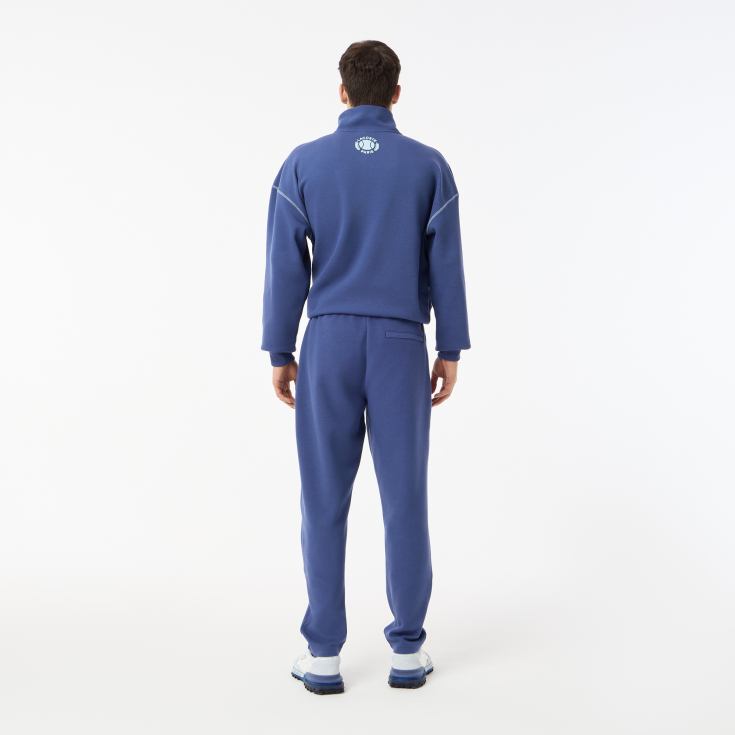 Мужские спортивные брюки Lacoste из смеси эластичного органического хлопка