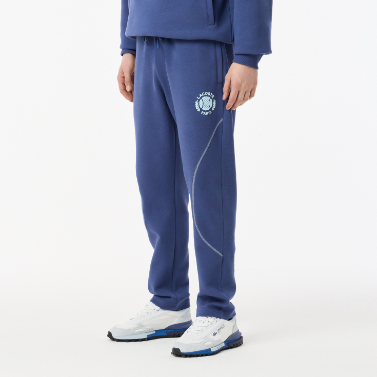 Мужские спортивные брюки Lacoste из смеси эластичного органического хлопка