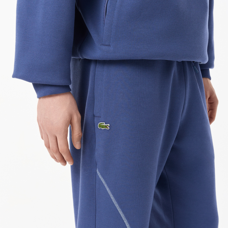 Мужские спортивные брюки Lacoste из смеси эластичного органического хлопка