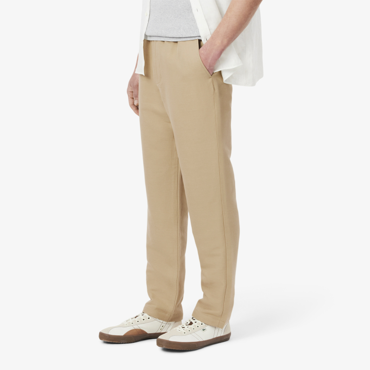 Мужские спортивные брюки Lacoste из смеси льна и вискозы