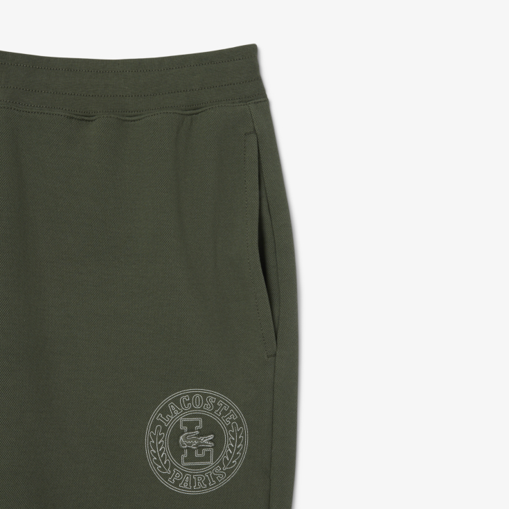 Мужские спортивные брюки Lacoste из смеси органического хлопка