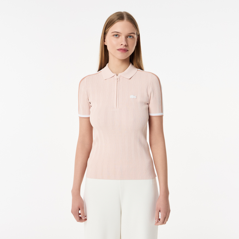 

Женский свитер Lacoste из смеси вискозы, Розовый