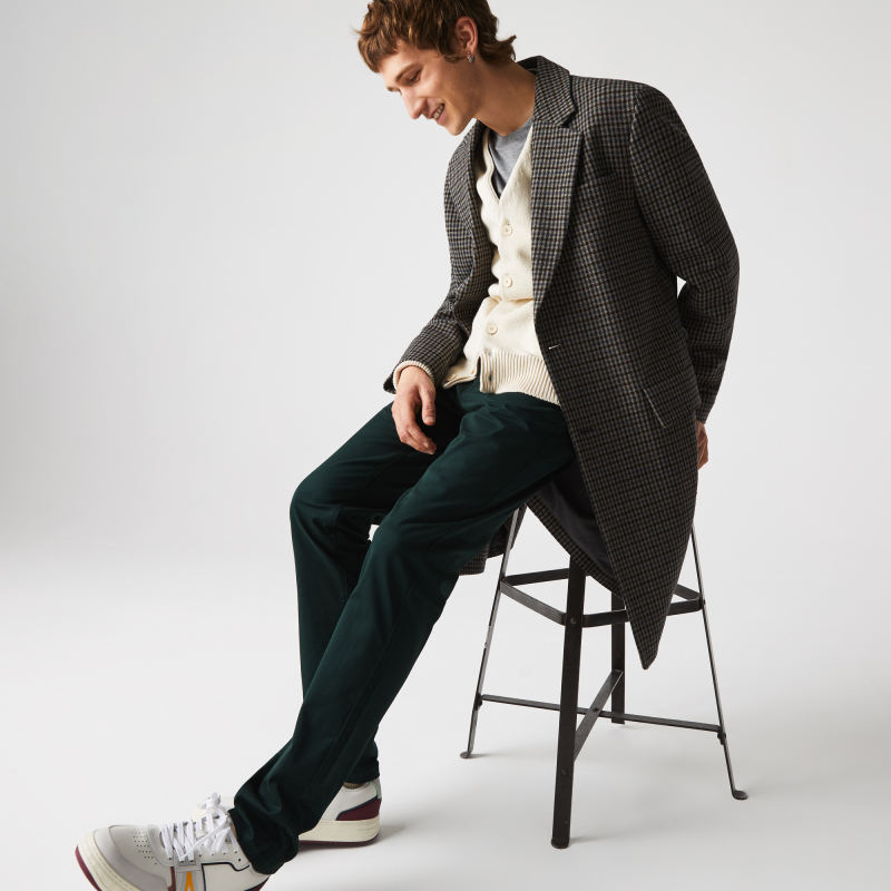 

Мужские брюки Slim fit из эластичного хлопка, Зелёный