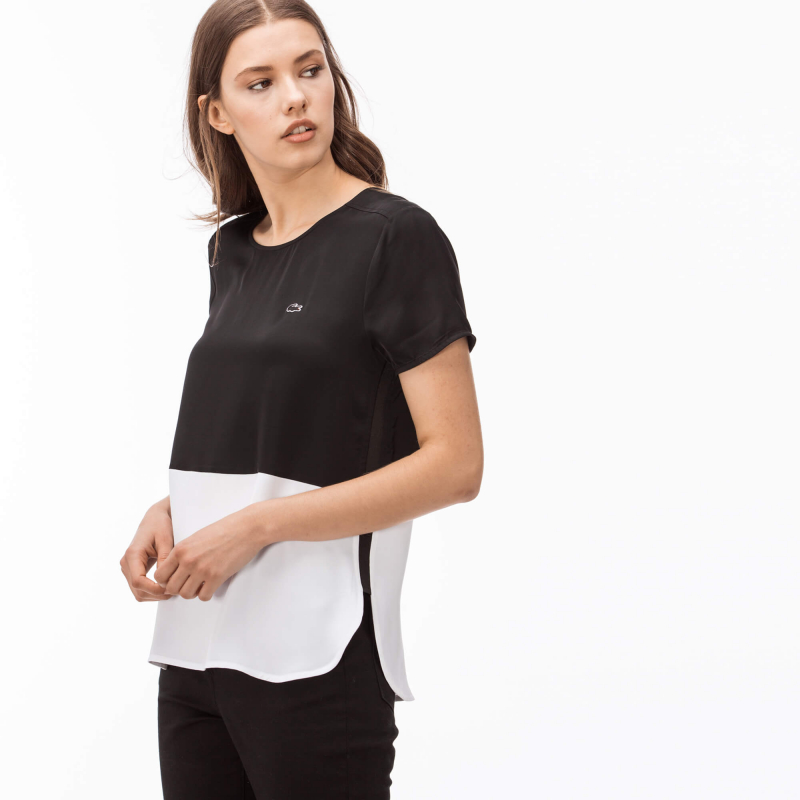 

Рубашка Lacoste Regular fit, Черный