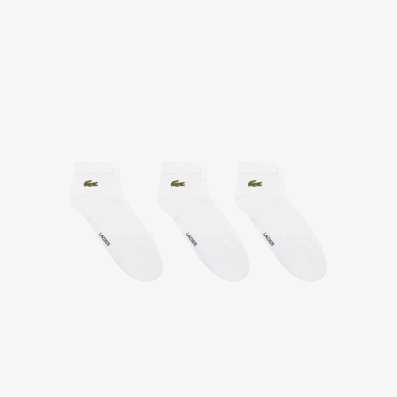 

Носки Lacoste Unisex из эластичного хлопка, Белый