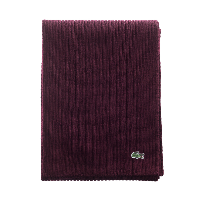 

Шарф Lacoste, Бордовый