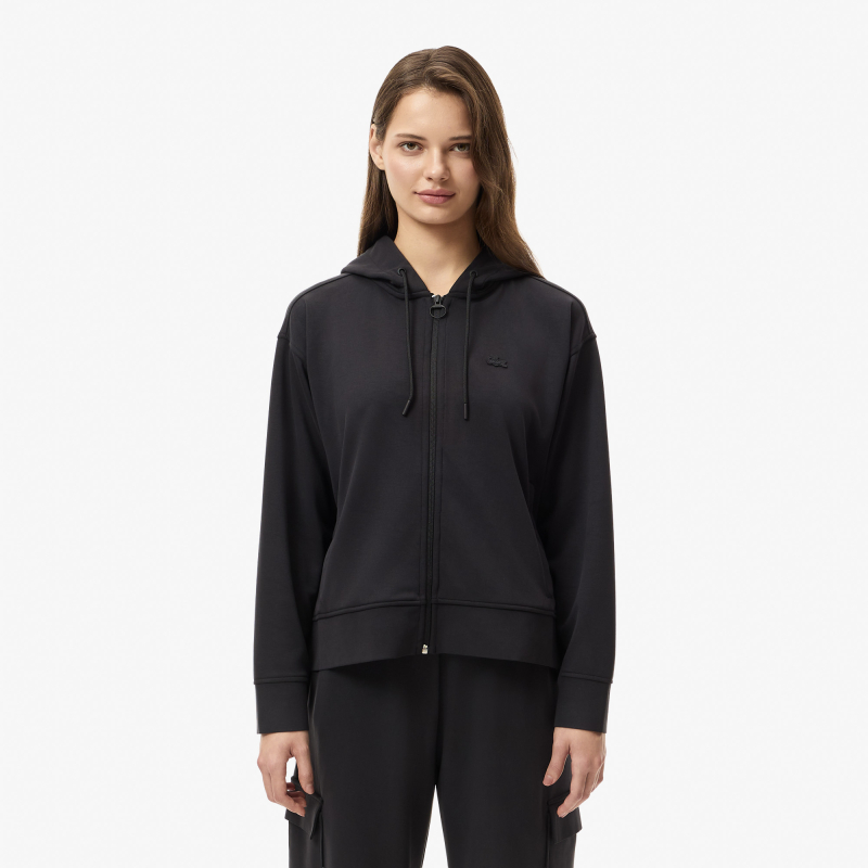 

Женский свитшот Lacoste RELAXED FIT, Чёрный