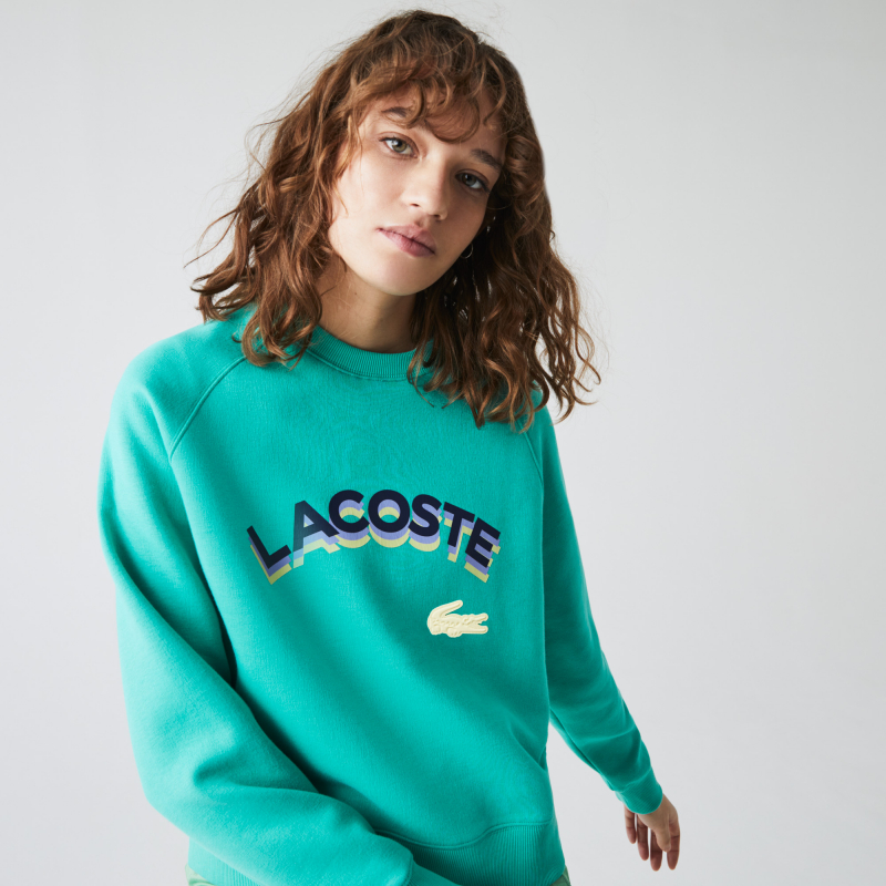 

Женская укороченная толстовка Lacoste LIVE, Серый