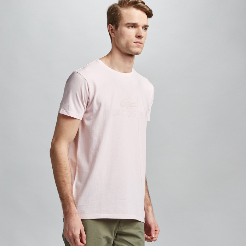 

Футболка Lacoste, Розовый