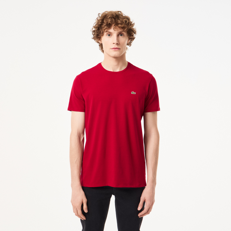 

Мужская Футболка Lacoste Slim Fit, Красный