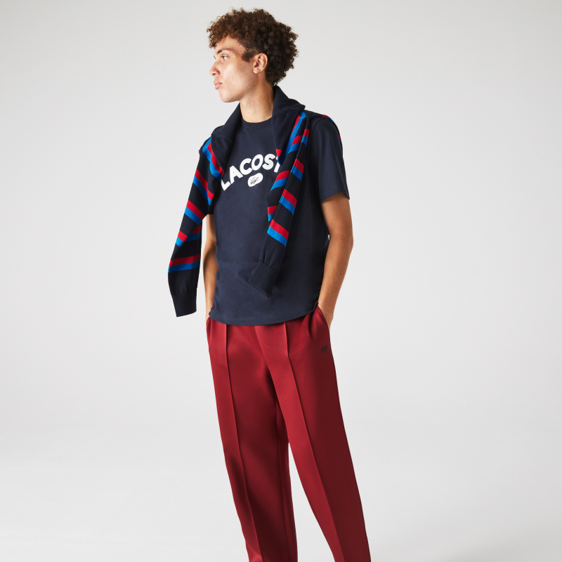 

Хлопковая футболка Lacoste, Многоцветный