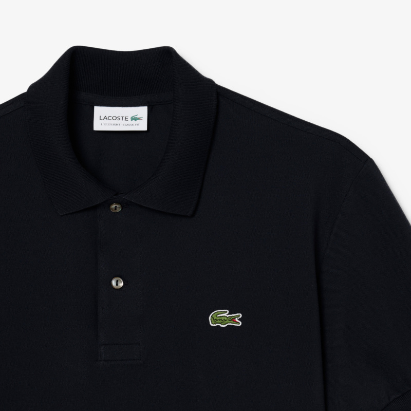 Мужское поло Lacoste из смеси эластичного органического хлопка