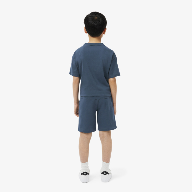 Детские хлопковые шорты Lacoste