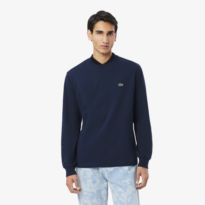 Мужской лонгслив Lacoste из хлопка