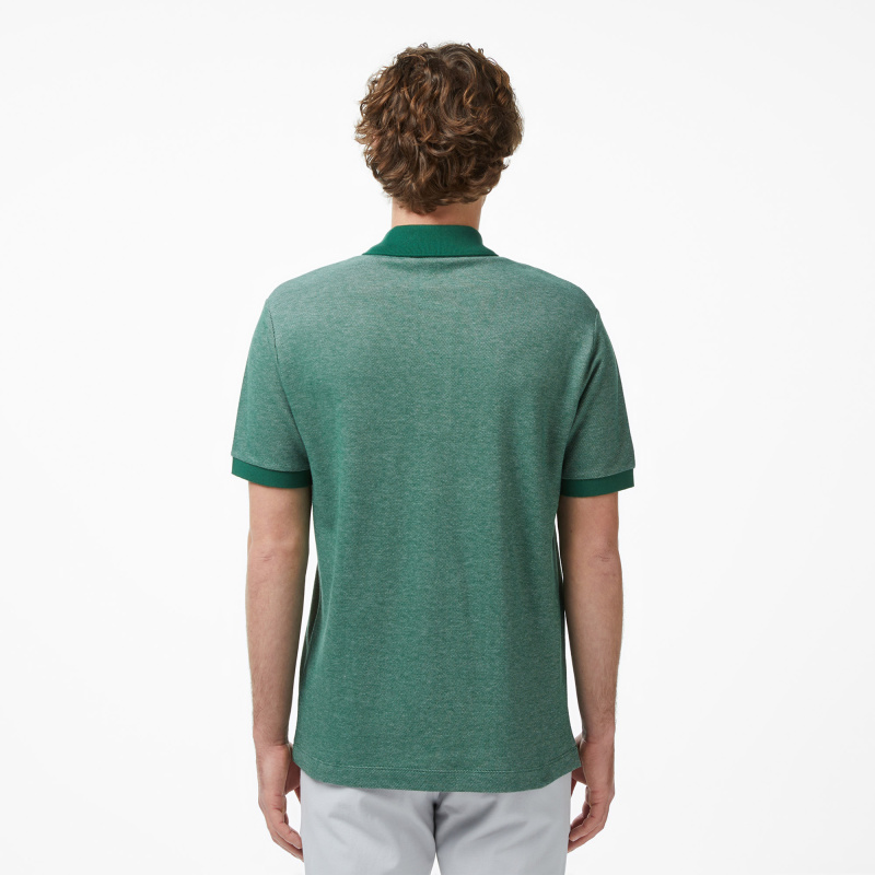 Мужское хлопковое поло Lacoste