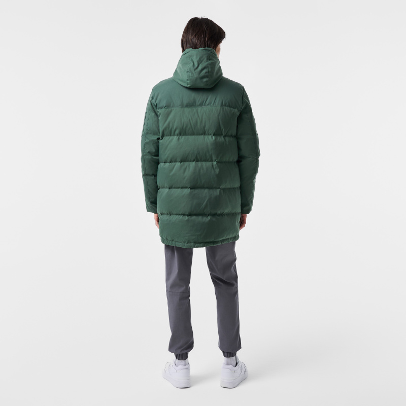 Мужская утеплённая парка Lacoste с капюшоном