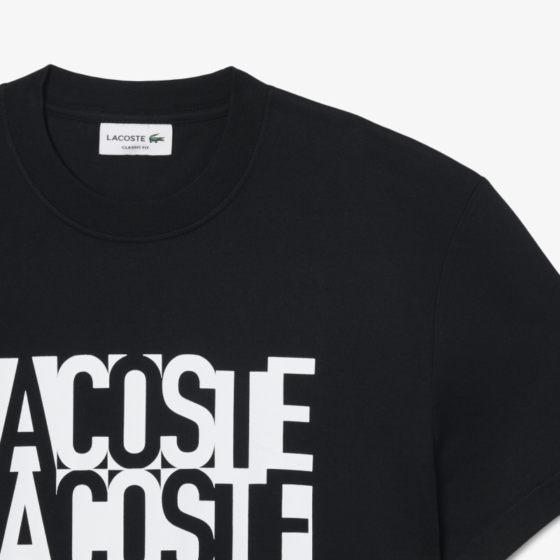 Мужская футболка Lacoste свободного кроя