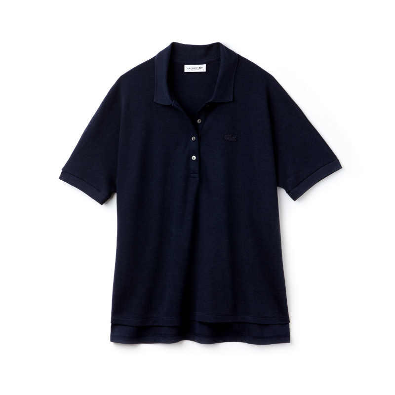 Женское поло Lacoste