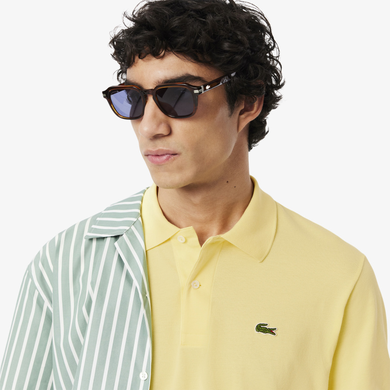 Мужское поло Lacoste из хлопка