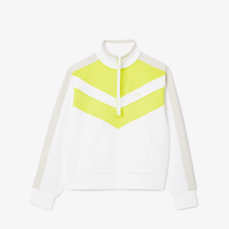 Женский свитшот Lacoste на молнии