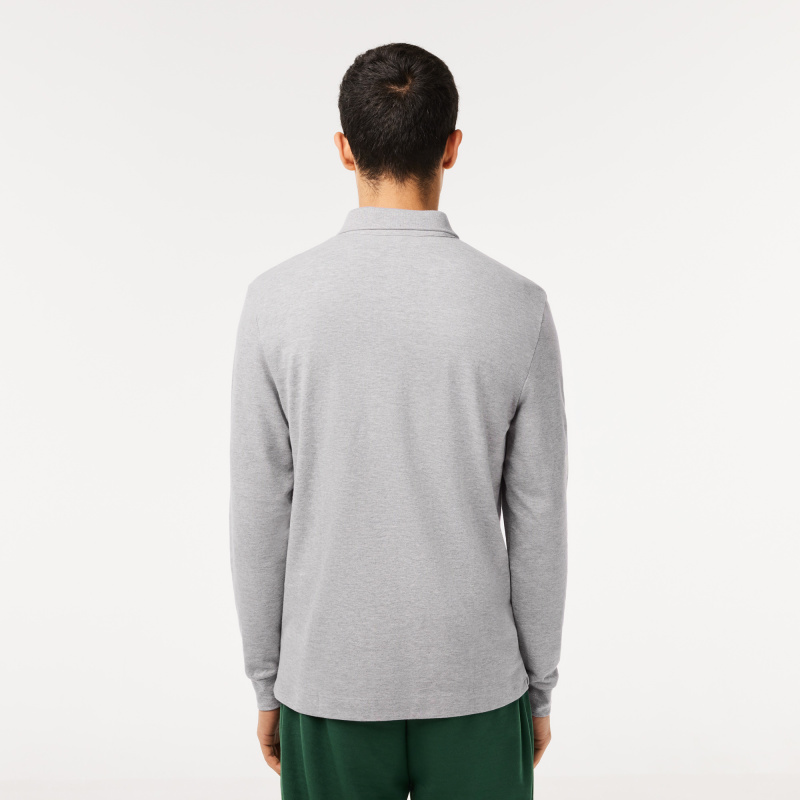 Мужское поло Lacoste с длинными рукавами