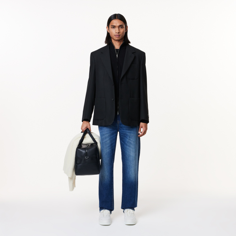 Мужской свитер Lacoste на молнии из органического хлопка