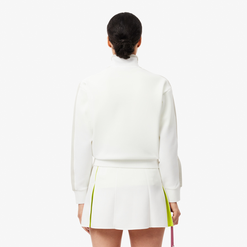 Женский свитшот Lacoste на молнии