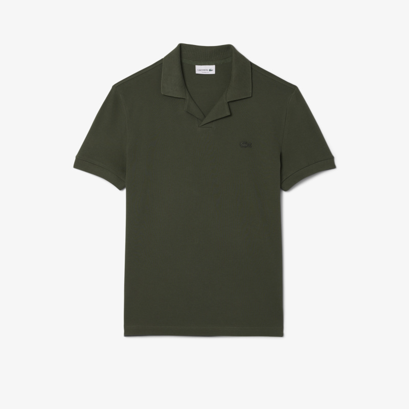 Мужское поло Lacoste из эластичного органического хлопка
