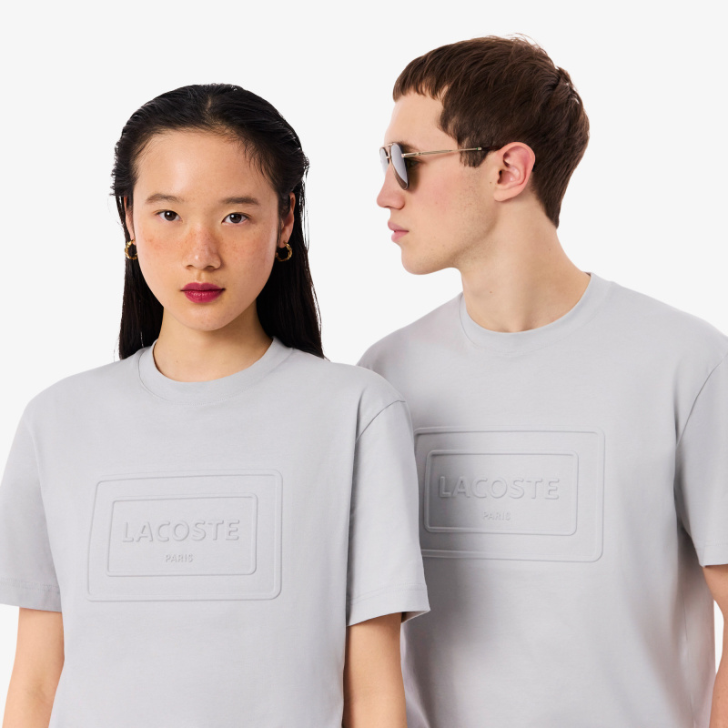 Мужская хлопковая футболка Lacoste