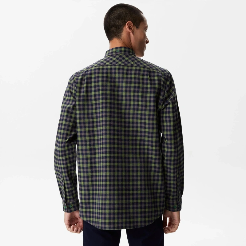 Мужская хлопковая рубашка Lacoste Regular Fit