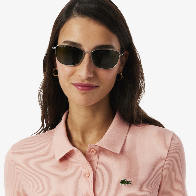 Женское поло Lacoste приталенного кроя из органического хлопка