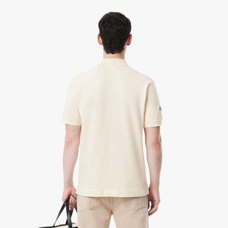 Мужское поло Lacoste из органического хлопка