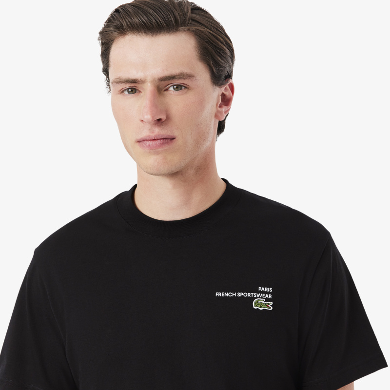 Мужская футболка Lacoste из хлопка