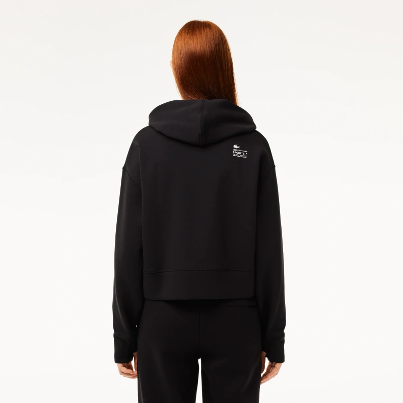 Женская толстовка Lacoste свободного кроя с капюшоном