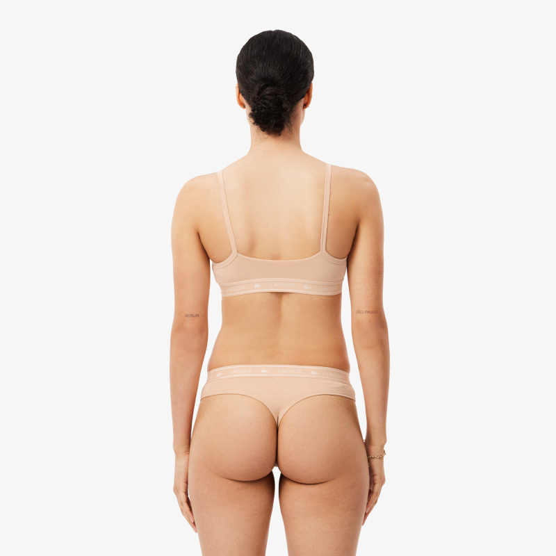 Женский топ Lacoste из органического хлопка