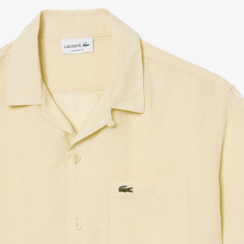 Мужская рубашка Lacoste из льна