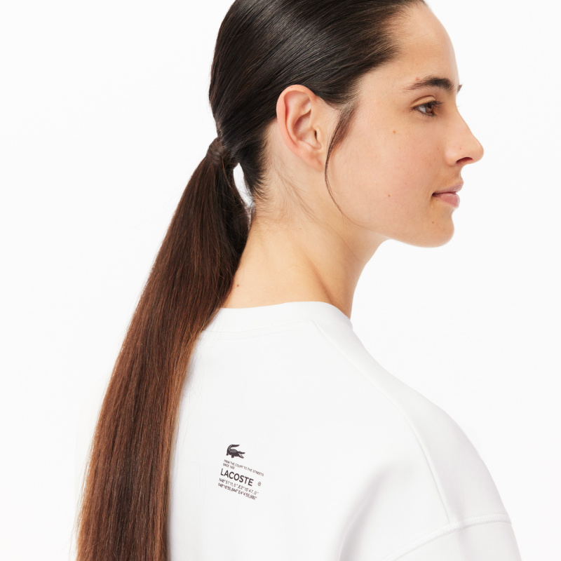 Женская спортивная толстовка Lacoste оверсайз
