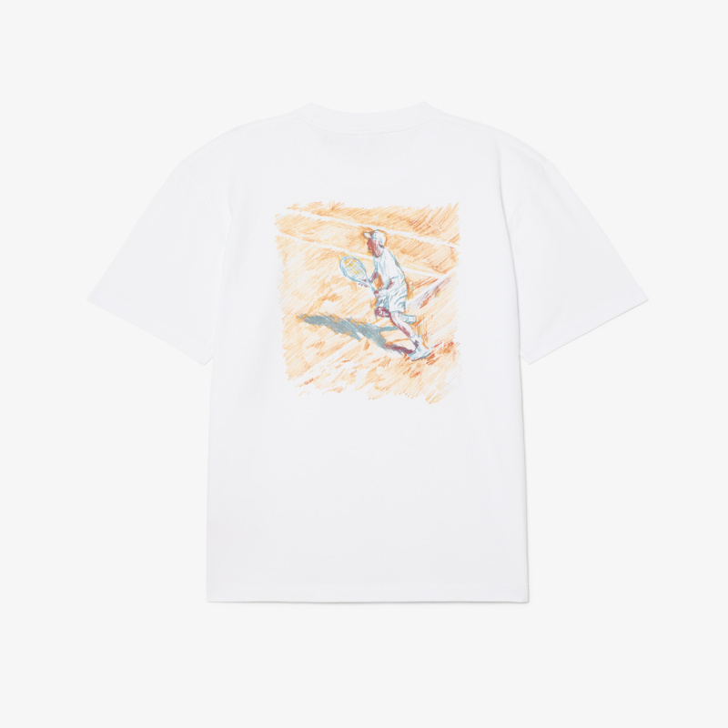 Мужская хлопковая футболка Lacoste