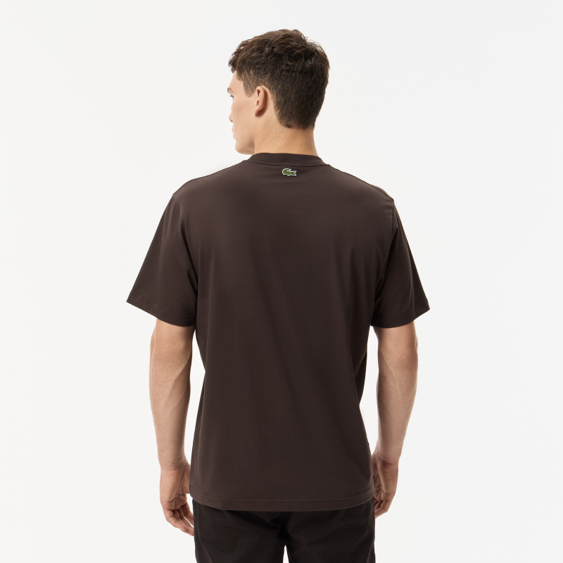 Мужская хлопковая футболка Lacoste